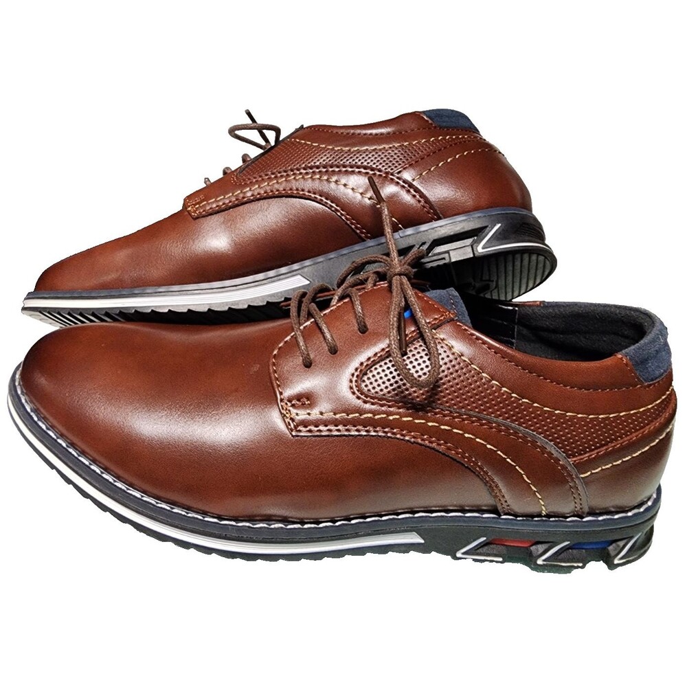 Gatsby Tycoon Mens Shoes Size 8.5B Leather Dress Sneakers Fancy Oxford Comfort